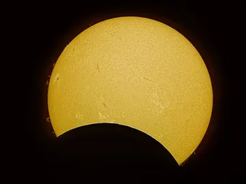 Eclipse solar parcial Eclipse solar parcial