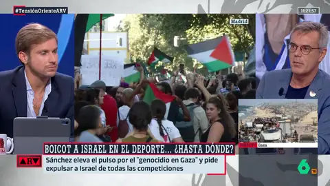 Pedro Vallín asegura que el boicot a La Vuelta es "el principio de algo": "De aquí en adelante, la participación de equipo de Israel se verá comprometida" Pedro Vallín asegura que el boicot a La Vuelta es "el principio de algo": "De aquí en adelante, la participación de equipo de Israel se verá comprometida"