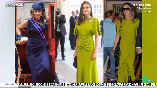 Ariane de Holanda debuta en el Día del Príncipe con un vestido de Victoria Beckham que ya llevó la reina Letizia Ariane de Holanda debuta en el Día del Príncipe con un vestido de Victoria Beckham que ya llevó la reina Letizia