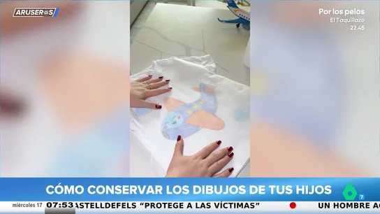 Un trucazo casero para conservar los dibujos de tus hijos como recuerdo para toda la vida Un trucazo casero para conservar los dibujos de tus hijos como recuerdo para toda la vida