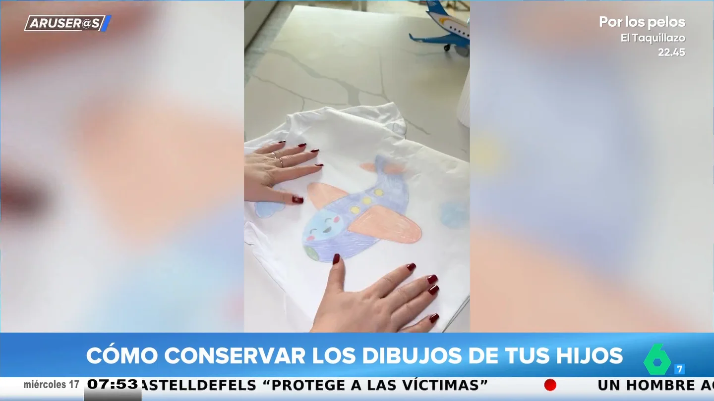 Un trucazo casero para conservar los dibujos de tus hijos como recuerdo para toda la vida Un trucazo casero para conservar los dibujos de tus hijos como recuerdo para toda la vida
