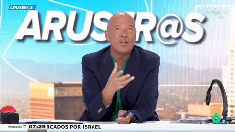 Alfonso Arús responde a un entrenador personal: "Si al llegar a casa me tengo que poner a hacer sentadillas no me merece la pena vivir" Alfonso Arús responde a un entrenador personal: "Si al llegar a casa me tengo que poner a hacer sentadillas no me merece la pena vivir"