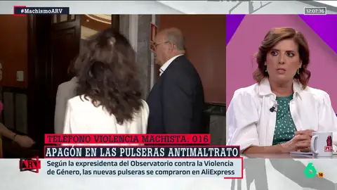 Belén Carreño tacha de "chapuza" el 'apagón' de las pulseras antimaltrato: "Espero que la ministra se explique mejor" Belén Carreño tacha de "chapuza" el 'apagón' de las pulseras antimaltrato: "Espero que la ministra se explique mejor"