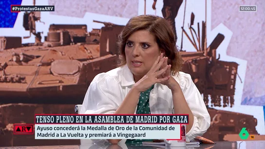 Belén Carreño analiza las diferencias que hay dentro del PP: "Ayuso es claramente trumpista" Belén Carreño analiza las diferencias que hay dentro del PP: "Ayuso es claramente trumpista"
