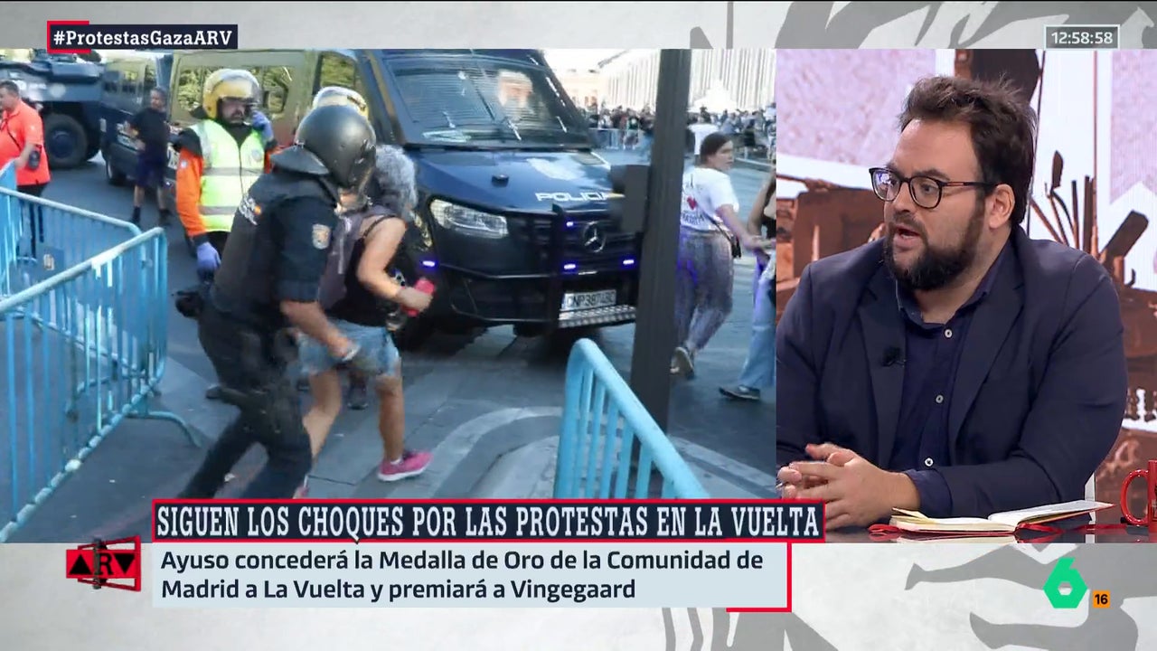 Monrosi, tras decidir Ayuso dar a La Vuelta la Medalla de Oro de Madrid: "Debería ser valiente con su discurso y dársela a Netanyahu"
