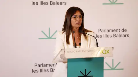 La exportavoz de Vox en el Parlament balear, Idoia Ribas La exportavoz de Vox en el Parlament balear, Idoia Ribas