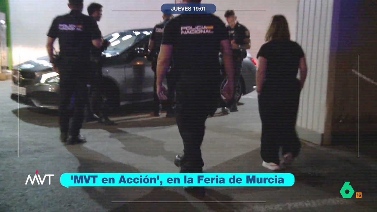 Una noche junto a la Policía en la Feria de Murcia: del aviso de atraco en una gasolinera, al inquilino que intenta estrangular a su casera