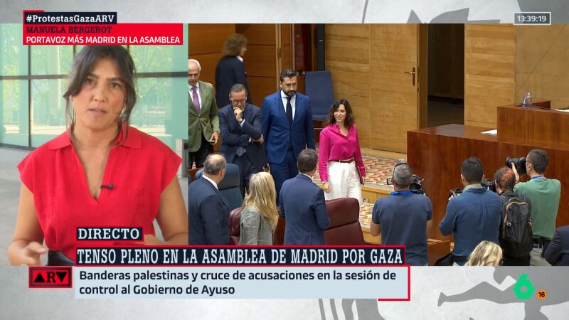 Manuela Bergerot: "Ayuso no tiene ninguna gran idea para Madrid, vende un minuto de fama a cualquier precio"