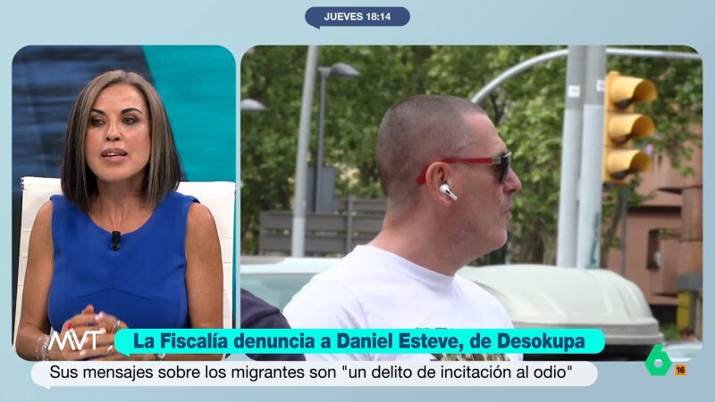 ¿Tiene recorrido la denuncia a Dani Desokupa? Bea de Vicente explica que la Fiscalía ha hecho "algo muy interesante"