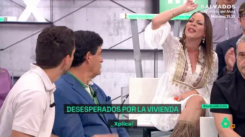 Una sindicalista de inquilinos, a un propietario: "Si temes que no te paguen es porque sabes que has subido mucho el alquiler" Una sindicalista de inquilinos, a un propietario: "Si temes que no te paguen es porque sabes que has subido mucho el alquiler"