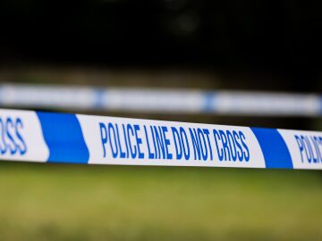 Imagen de archivo de la cinta utilizada por la Policía Metropolitana de Londres