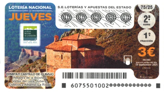 Décimo de Lotería Nacional del 18 de septiembre de 2025 Décimo de Lotería Nacional del 18 de septiembre de 2025
