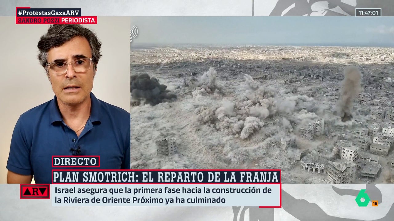 Sandro Pozzi, sobre la situación en Gaza: "Aquí la palabra humanitaria ya no existe. Hablan de cataclismo"