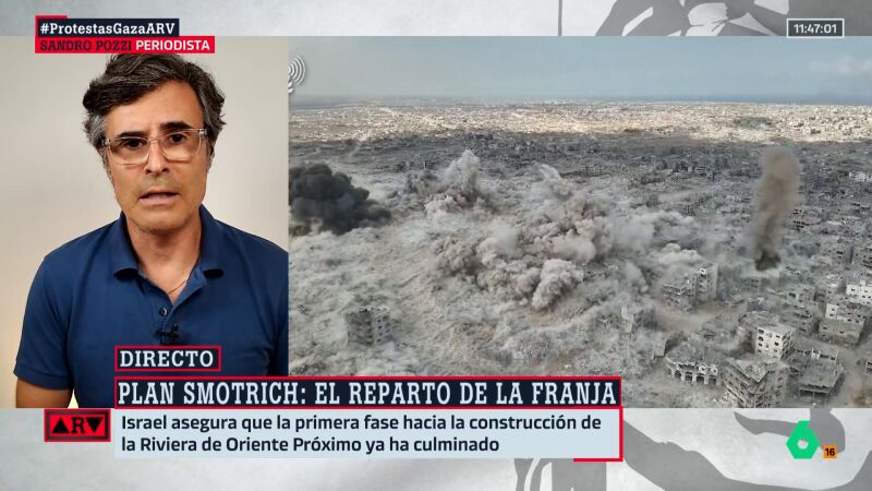 Sandro Pozzi, sobre la situación en Gaza: "Aquí la palabra humanitaria ya no existe. Hablan de cataclismo"