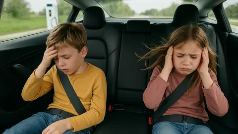 «Nauseas extremas», la nueva afección producida por los coches eléctricos: «tienen que tomar pastillas para el mareo inmediatamente» Mareos en coches eléctricos
