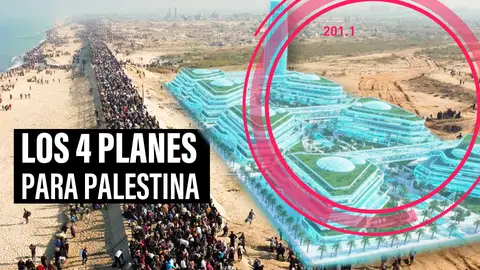 ¿Cómo se reconstruirá Gaza? Estos son los cuatro planes: algunos realistas, otros casi imposibles ¿Cómo se reconstruirá Gaza? Estos son los cuatro planes: algunos realistas, otros casi imposibles