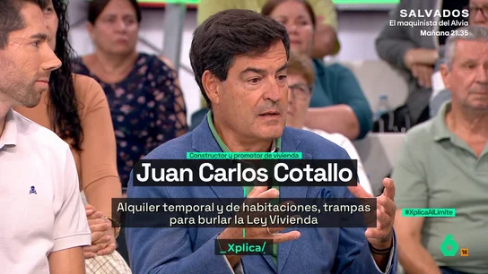 Un constructor de casas (Juan Carlos Cotallo): "Aunque la ponga barata, no hay vivienda" Un constructor de casas (Juan Carlos Cotallo): "Aunque la ponga barata, no hay vivienda"