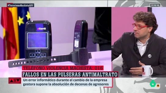 Fernando Berlín tacha de "extremadamente grave" el fallo en las pulseras antimaltrato: "Alguien tendría que explicar cómo se ha solucionado" Fernando Berlín tacha de "extremadamente grave" el fallo en las pulseras antimaltrato: "Alguien tendría que explicar cómo se ha solucionado"