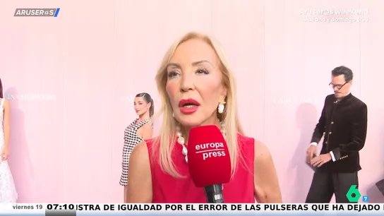 Carmen Lomana celebra la vasectomía de Bertín Osborne: "Gracias a dios no puede seguir teniendo niños" Carmen Lomana celebra la vasectomía de Bertín Osborne: "Gracias a dios no puede seguir teniendo niños"