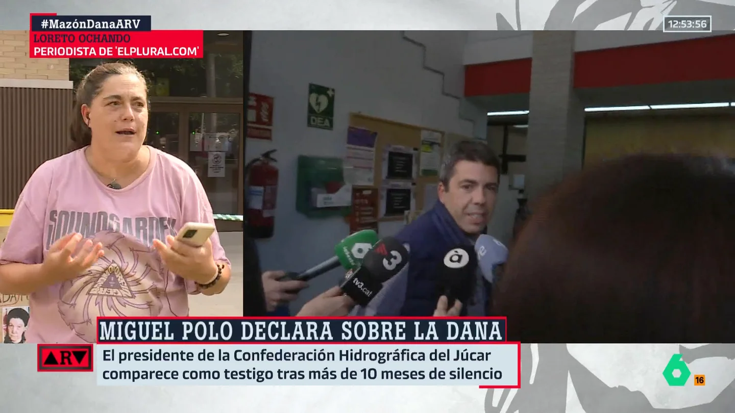 Loreto Ochando, sobre el papel de Pradas en la DANA: "La que tenía la responsabilidad no hizo nada. Era una inútil" Loreto Ochando, sobre el papel de Pradas en la DANA: "La que tenía la responsabilidad no hizo nada. Era una inútil"