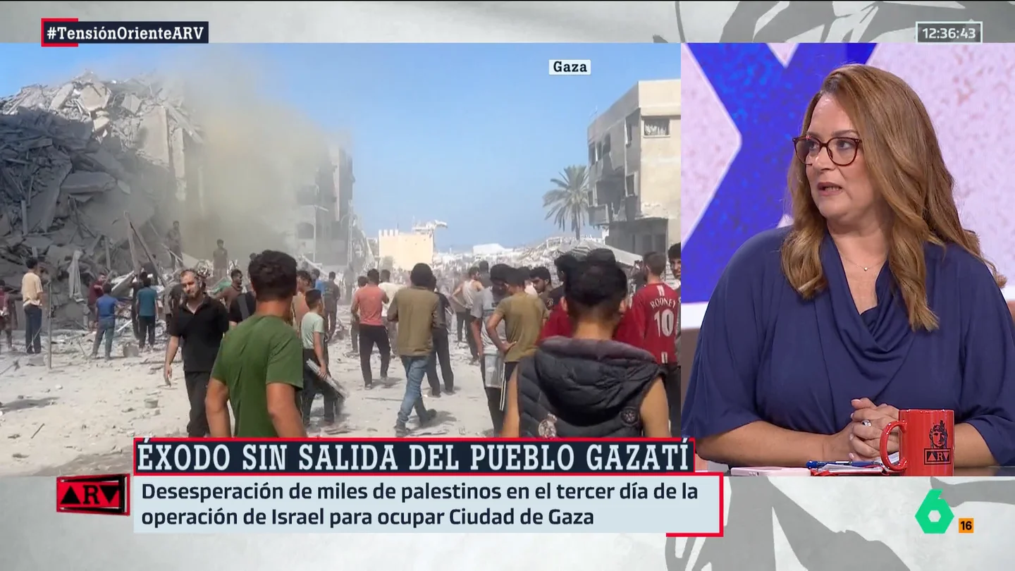 Ruth Ferrero, ante la situación en Gaza: "Estamos asistiendo a una limpieza étnica y a la destrucción total de la Franja" Ruth Ferrero, ante la situación en Gaza: "Estamos asistiendo a una limpieza étnica y a la destrucción total de la Franja"