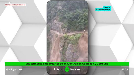 Tormentas en Montserrat