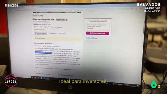 La Roca se adentra en el negocio de la venta de pisos okupados: se venden un 60% más baratos que el precio del mercado La Roca se adentra en el negocio de la venta de pisos okupados: se venden un 60% más baratos que el precio del mercado