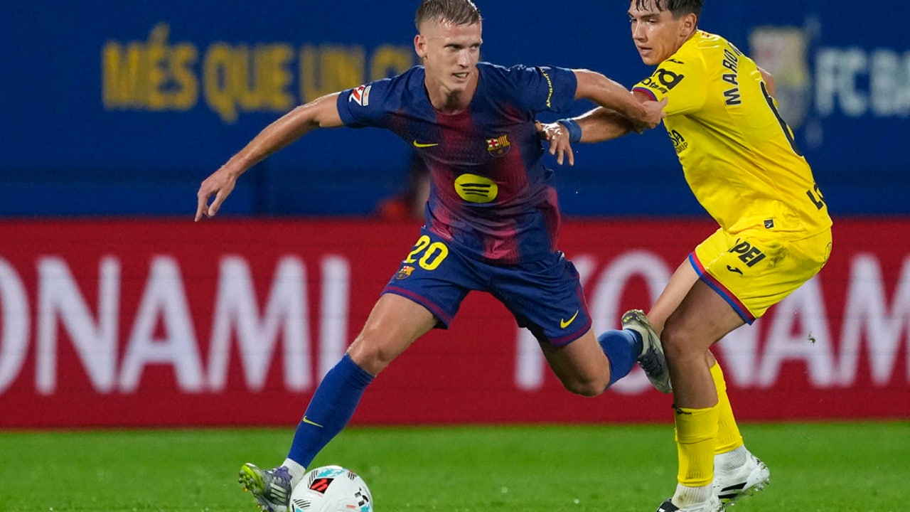 La genial asistencia de Dani Olmo en el primer gol del Barça ante el Getafe