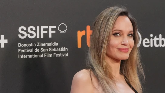 La actriz Angelina Jolie en el Festival de San Sebastián. La actriz Angelina Jolie en el Festival de San Sebastián.
