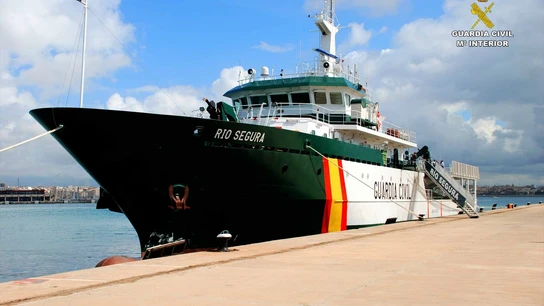 Imagen de un patrullero de la Guardia Civil Imagen de un patrullero de la Guardia Civil