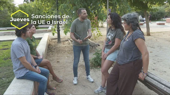 Personas que participaron en las protestas propalestinas Personas que participaron en las protestas propalestinas
