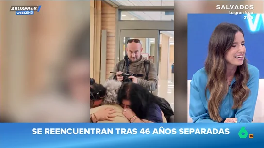 El emotivo reencuentro de María Verónica con sus hijas, dadas ilegalmente en adopción, tras 46 años sin verse El emotivo reencuentro de María Verónica con sus hijas, dadas ilegalmente en adopción, tras 46 años sin verse