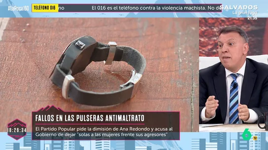 Joaquim Bosch, sobre los fallos en las pulseras antimaltrato: "Desde Igualdad dicen es que el sistema sí funcionaba" Joaquim Bosch, sobre los fallos en las pulseras antimaltrato: "Desde Igualdad dicen es que el sistema sí funcionaba"