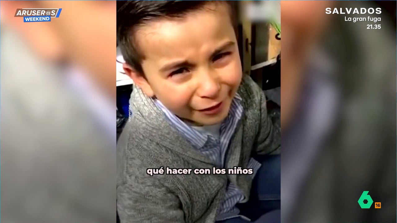 La teoría de este niño que odia ir al colegio": "No fue inventado por Dios, sino por un señor loco que no sabía qué hacer con los niños"