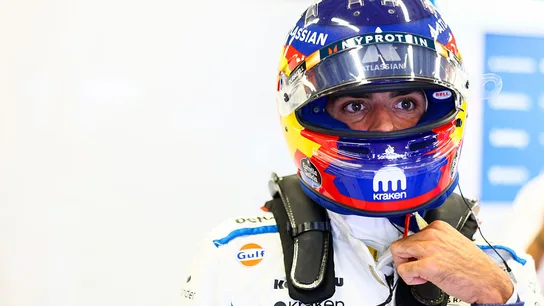 Carlos Sainz en el GP de Azerbaiyán Carlos Sainz en el GP de Azerbaiyán