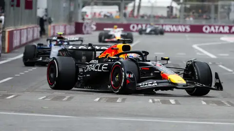 Max Verstappen en el GP de Azerbaiyán Max Verstappen en el GP de Azerbaiyán