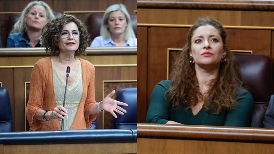 El PP ataca al Gobierno por las pulseras antimaltrato y Montero les recrimina su "hipocresía" con las mujeres por ir con Vox El PP ataca al Gobierno por las pulseras antimaltrato y Montero les recrimina su "hipocresía" con las mujeres por ir con Vox