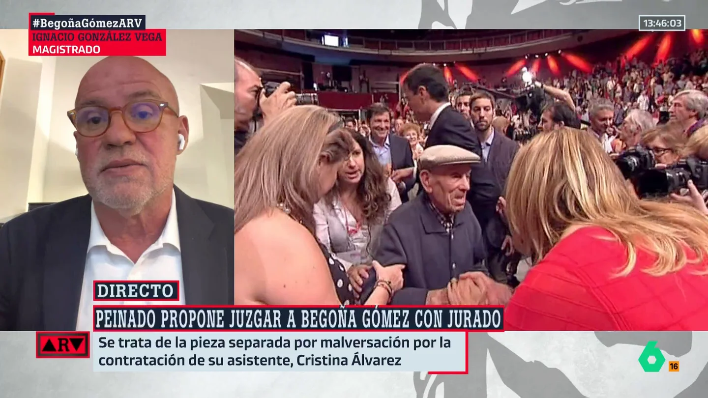 ¿Por qué propone Peinado juzgar a Begoña Gómez con jurado popular? Ignacio González Vega lo analiza ¿Por qué propone Peinado juzgar a Begoña Gómez con jurado popular? Ignacio González Vega lo analiza