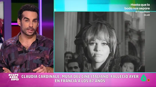 Juan Sanguino recuerda la intensa vida de Claudia Cardinale: "Ella valía más por lo que callaba que por lo que contaba" Hoy ha muerto la actriz Claudia Cardinale y Juan Sanguino repasa en este vídeo algunos detalles de su vida, desde que fue la primera en entrar al Vaticano con minifalda a que "su máximo arrepentimiento fue no acostarse con Marlon Brando".