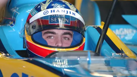 Fernando Alonso en Renault Fernando Alonso en Renault