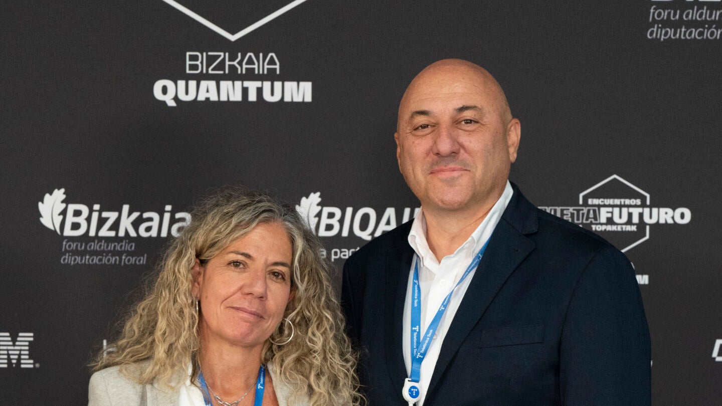 Jos&eacute; Luis Dom&iacute;nguez, director Ciberseguridad & Cloud de Telef&oacute;nica Tech, y Patricia D&iacute;ez, directora Global de Seguridad de Red y Sistemas de Telef&oacute;nica