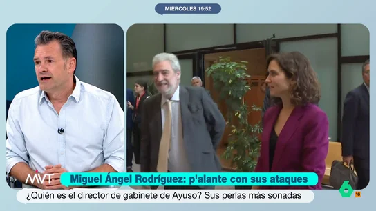 Iñaki López, sobre MAR: “Le hace un flaco favor al país y engorda los populismos baratos y la ultraderecha” Iñaki López reflexiona en este vídeo sobre los ataques de Miguel Ángel Rodríguez en los que "pone en solfa la Justicia de este país", algo que según el presentador es "lamentable" en "una persona con tanta responsabilidad política".