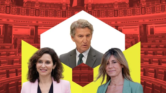 ¿Cuántos Gobiernos democráticos soportarían tener en el banquillo a un familiar directo? La reflexión que Feijóo no aplica a Ayuso ¿Cuántos Gobiernos democráticos soportarían tener en el banquillo a un familiar directo? La reflexión que Feijóo no aplica a Ayuso