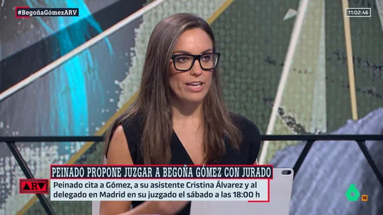 Marta García Aller destaca que a Sánchez se le acumulan los casos que rodean a su familia: "Veremos a ver hasta dónde llegan" Marta García Aller destaca que a Sánchez se le acumulan los casos que rodean a su familia: "Veremos a ver hasta dónde llegan"