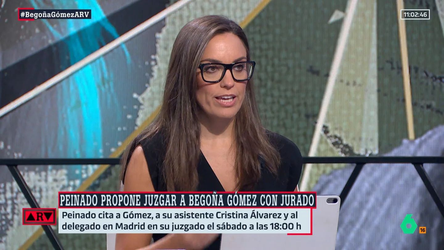 Marta García Aller destaca que a Sánchez se le acumulan los casos que rodean a su familia: "Veremos a ver hasta dónde llegan" Marta García Aller destaca que a Sánchez se le acumulan los casos que rodean a su familia: "Veremos a ver hasta dónde llegan"