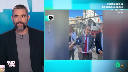 Dani Mateo, al ver a Abel Caballero iniciar el montaje de las luces de Navidad en Vigo: "Está tan implicado que las monta él" Todavía quedan meses, pero en Vigo la Navidad ya ha empezado. Abel Caballero ya ha dado el pistoletazo de salida al montaje de las luces y ha empezado por la caja de regalos, que tendrá 79.000 leds.