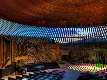 Iglesia de Temppeliaukio de Helsinki Iglesia de Temppeliaukio de Helsinki