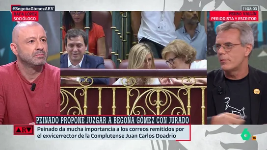 Pedro Vallín analiza el caso Begoña Gómez: "La instrucción me parece una broma" Pedro Vallín analiza el caso Begoña Gómez: "La instrucción me parece una broma"