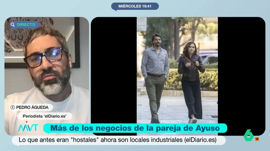 Pedro Águeda explica el cambio del negocio de alquileres turísticos del novio de Ayuso: "Se dedica a otra cosa bien distinta" Pedro Águeda analiza en este vídeo el cambio de la empresa de Alberto González Amador, que en 2023 tenía como objeto de negocio el alquiler turístico y en 2024 eran los locales industriales.
