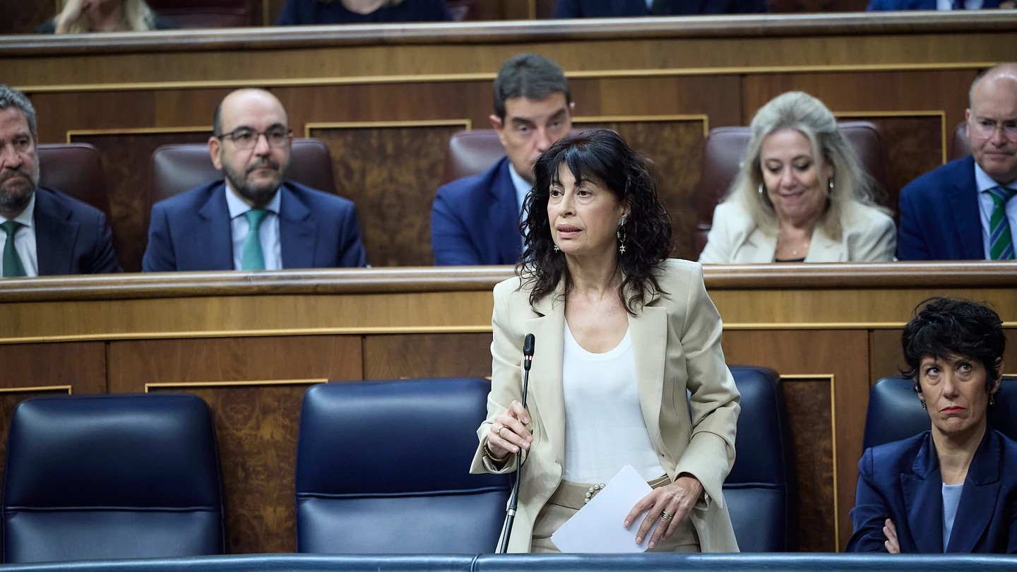 La ministra Aana Redondo este miércoles en el Congreso. La ministra Aana Redondo este miércoles en el Congreso.